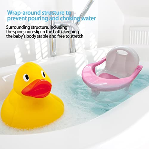 Assento de Banheira para Bebê - Cadeira de banho para bebês antiderrapante - Assento de banho para b