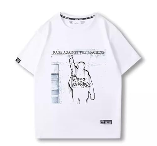 [MOZIMALL] Rage Against the Machine �o���h t�V���c ���b�N �p���N �l�C �A�����J ���s ���ĕ� ���y T�V���c �����Y���f�B�[�X �ĕ� �g�b�v�X ���� ���n �ʋC�� �t�@�b�V���� ������� �ۋ�sizeM