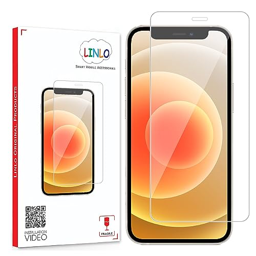 Image of Tempered Glass Screen Protector Compatible for Apple iPhone 12 Mini with Full Screen Coverage; Except Edges and Easy Installation Kit(Transparent), Pack of 1