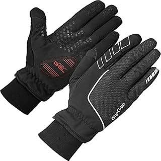 GripGrab Unisex's Windster Windproof Winter Thermal Fullfinger Cycling Gloves-Lined Padded Touchscreen-Compatible