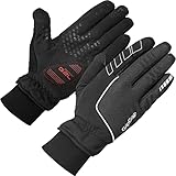 GripGrab Windster Winddichte Gepolsterte Gefütterte Winter Fahrradhandschuhe Thermo Touchscreen Radsport Handschuhe
