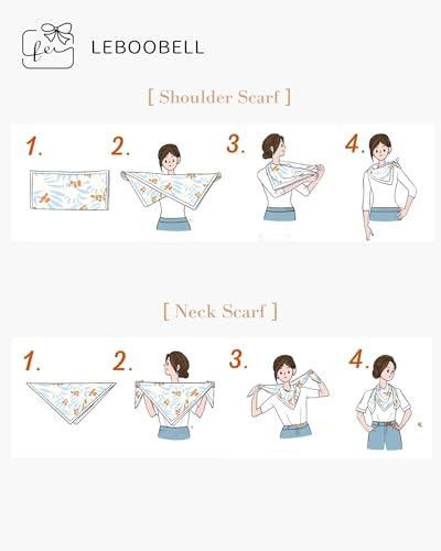 Womens Head Scarf Satin Hair Scarf Printed Square Scarf Like Silk Bandanas for Women 35 Inches2