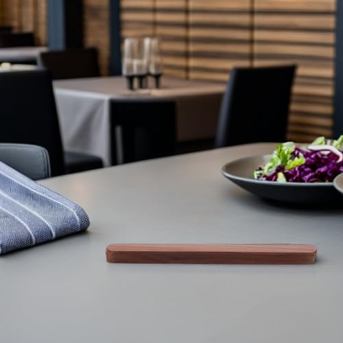 Estuche elegante de madera para palillos ROMISBABA con textura lisa fina 6