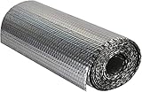 aluminum bubble wrap insulation insulating foil 5mm double foil reflective bubble pack insulation reflective door window cover reflective insulation L