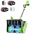 21V Cordless Snow Shovel, 16-Inch Brushless Cordless Snow Blower with 2Pcs 3000mAh Recharge Batteries, Lightweight Electric Snow Plow for Driveway, Sidewalk & Patio Winter Snow Removal- No Wheels