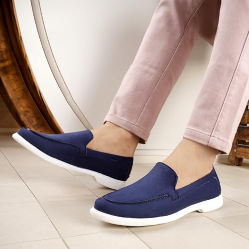 Image of BXXY Men's Suede Material Casual Loafer and Moccasion Outdoor Shoes