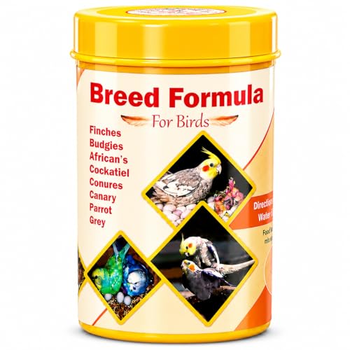 Image of Breeding Formula - (100 Grams) Complete Breeding Nutrition for Pet Birds | Supports Fertility, Egg Quality, Energy & Healthy Chicks | Suitable for All Birds