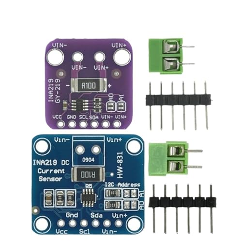 Módulo sensor de corriente GY-INA219 I2C de 3V-5V bidireccional CC color azul 2