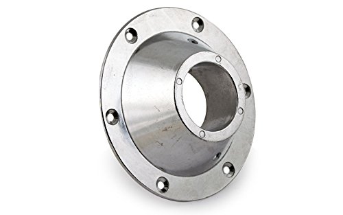 wellenshop Befestigung, Aufschraubrosette für Tischfuß für Tischbeine mit 57 mm Durchmesser Leichtmetall Druckguss für Boot, Jacht, Caravan, Wohmobil.