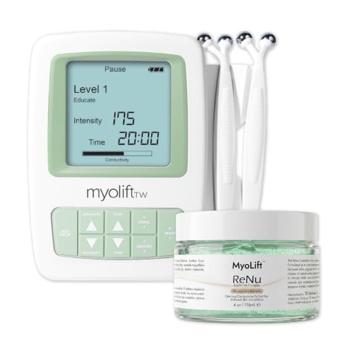 7E Wellness MyoLift TriWave Microcurrent Facial Device Kit