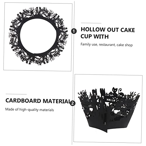 Gâteaux Halloween gothiques RLKHXBS 50pcs pour éviter les ratés de décor - 4