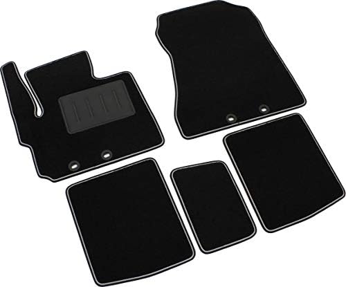 Tappetini Auto Su Misura In Moquette Per Jeep Renegade MY14 (2014-2015) – Antiscivolo Con Fissaggi, Neri - 4