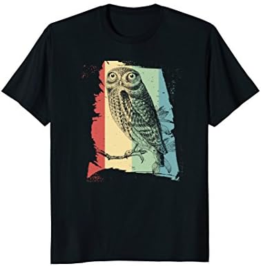 OWL Tee Shirt for Adults Retro Vintage Drake Style T Shirts