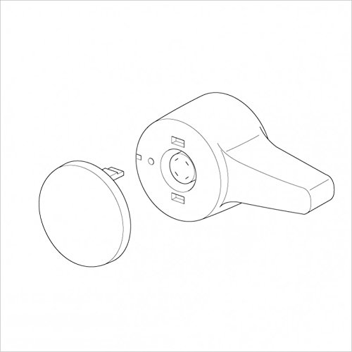 KVK 【KP373/800】 旧MYMMS6143シリーズ切替ハンドルセット 旧MYM補修部品>レバー・ハンドル