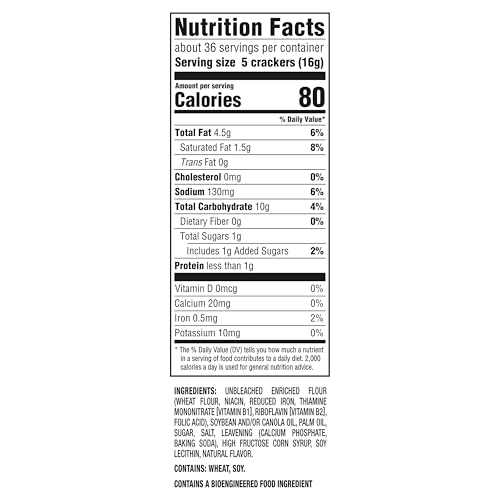 Image of RITZ Original Crackers, Snacks for Kids and Adults, Family Size, 3 Boxes | Bulk Lunch Snacks