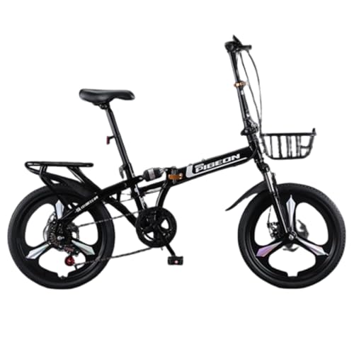 DGHKB Bicicletas Plegables,Bicicletas De 22 Pulgadas,Bicicletas De 20 Pulgadas,Bicicletas para Niños,Bicicletas para Adultos,Bicicletas con Amortiguador,para Alturas Entre 140 Y 185 Cm C,22in