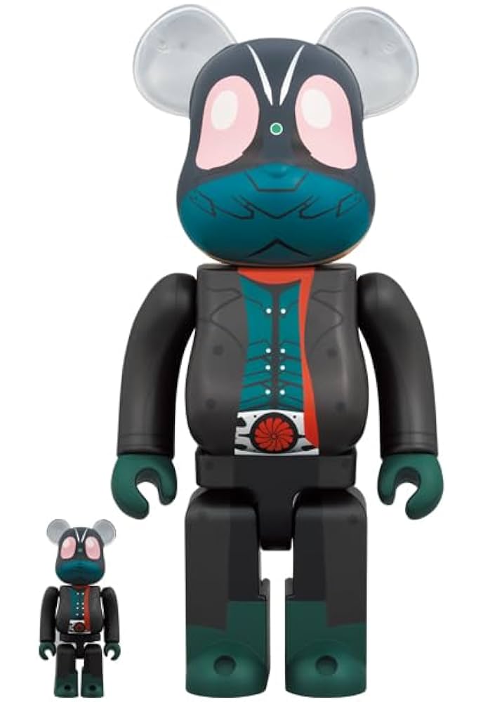 BE@RBRICK 仮面ライダー(シン・仮面ライダー) 100% & 400% Amazon.co.jp: BE@RBRICK 仮面ライダー (シン・仮面ライダー