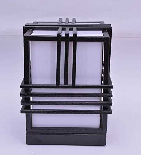 SFL Outdoor Lighting Gate Pillar Post Light (GL4627 | Small | Black)