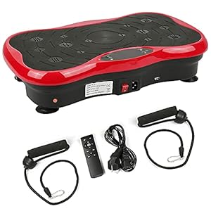 Plateforme Vibrante Fitness Plateforme de Vibration Perte de Poids de Graisses à la Maison avec Haut-parleurs Bluetooth