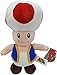 Super Mario-Kong-Luigi-Toad-Yoshi,Plush, Soft Toys,5 Characters Available! (Toad :32cm)
