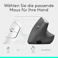 Logitech Lift Vertikale Ergonomische Maus – Ansicht 9