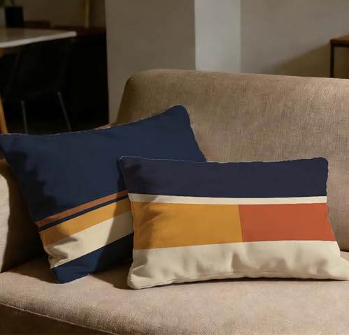 Coussin moderne 40x80 housse velours rectangulaire pour décoration - 3