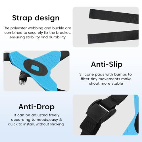Sounce Helmet Chin Strap Mount with Mobile Clip & Screw Compatible with All Smart Phones Go pro Hero 9/8/7/6,SJCAM, Yi, DJI Osmo Action & Other Action Cameras (Multipurpose Helmet Mount) 4 41iGjBDThaL