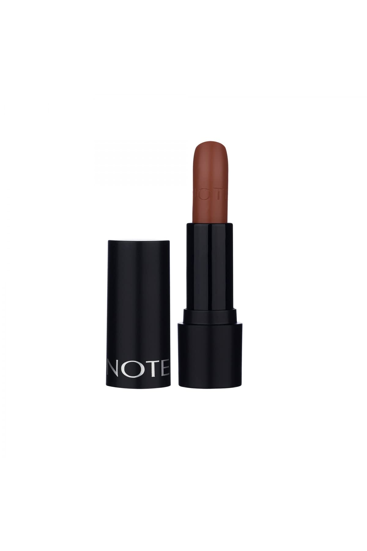 Note Cosmetics Deep Impact Lipstick 09 Spicy Nude Kremsi Dokulu Yarı Parlak Ruj, Kahverengi