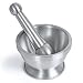 Maxam KTHERB Stainless Steel Mortar and Pestle, One Size