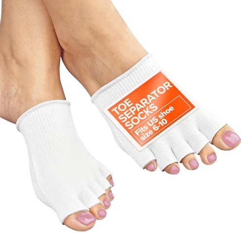 Gel Toe Separator Socks Women