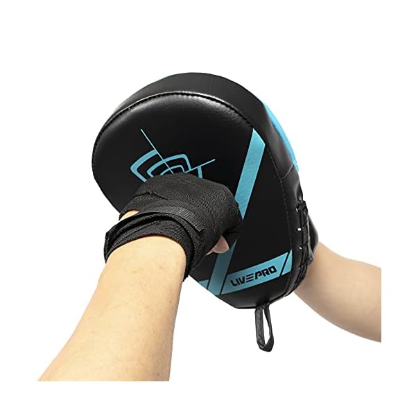 LIVEPRO-Boxing-Punch-Mitts-Hand-Focus-Pad-Kids-Taekwondo-Sparring-Kick-Training-Target-Kickboxing-Knuckle-Strike-Box-Gloves-Punching-Equipment LIVEPRO Boxing Punch Mitts Hand Focus Pad, Kids Taekwondo Sparring Kick Training Target, Kickboxing Knuckle Strike Box Gloves Punching Equipment