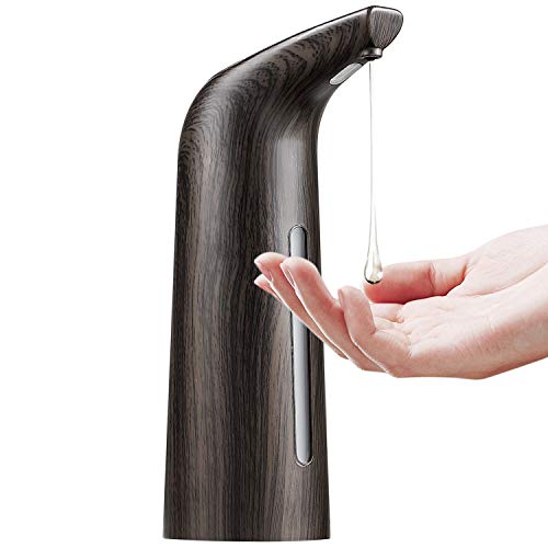 Automatic Soap Dispenser, 400ml Touchless Soap Dispenser, Infrared Motion Sensor Soap Dispenser, Waterproof Base, Liquid Hands-Free Auto Soap Dispenser for Bathroom Kitchen Hotel Restaurant