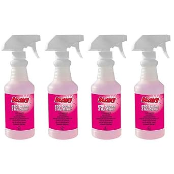 Desco 10447 Reztore Surface and Mat Cleaner, 16oz Spray, 4-Pack