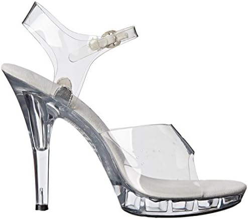 Ellie Shoes Women's M-Brook, Clear, 8 M US | Image 5