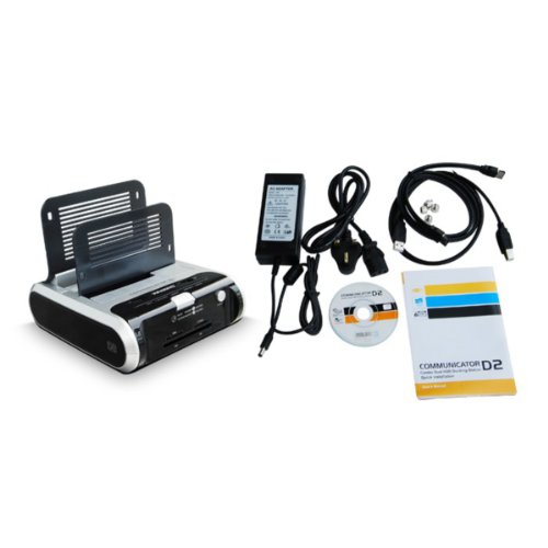 Docking Dual Bay Per Hardisk Sata 2,5 E 3,5 Usb 2.0 Esata, Wifi 802.11N