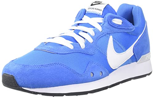 Nike CK2944-404 Nike Venture Runner Sneaker Adult LT Photo Blue/White-Black-LT Photo Blue 44