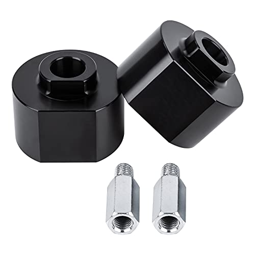 LaMulaAuto Leveling Kit 3 Front Lifts Compatible with 1981-1996 F150 | 1999-2020 F250 F350 Super Duty | 2000-2005 Excursion Strut Spring Spacers with 3 4 Stud Extenders (2WD only)