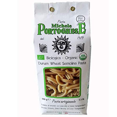 Michele Portoghese Bio Strozzapreti Nudeln, Pasta, aus Italien, Hartweizengriess, langsame Trocknung 500 g Cover