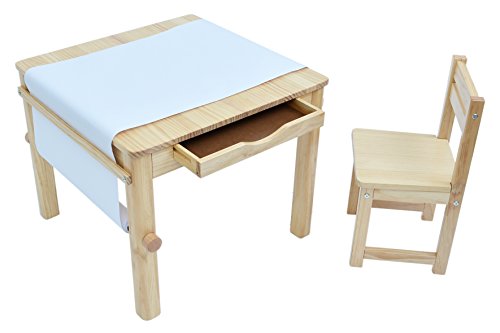 Tikk Tokk tps01 N Natural Boss Envy Art Juego de sillas y Mesa