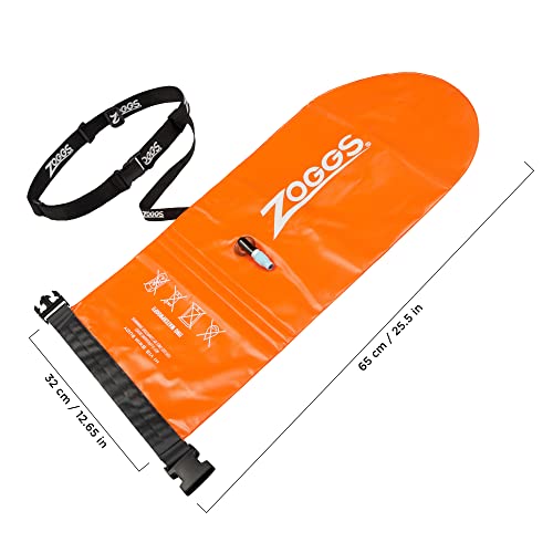Zoggs Hi VIZ Swim Buoy avec couleur fluorescente et sangle ajustable - 3