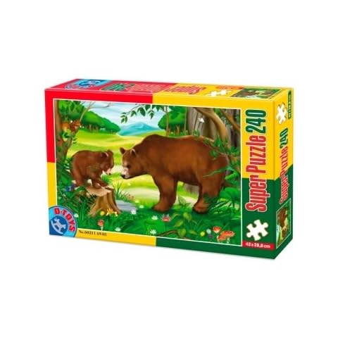D-Toys Animals 3 Super Jigsaw Puzzle (240 Pieces) Cover