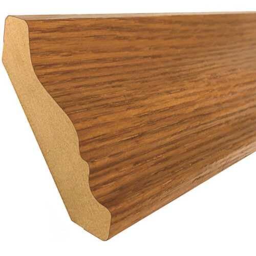 Replacement for Hampton Bay KAMC5-MO 91.5 in. x 2 in. x 2 in. Crown Molding in Medium Oak Brown
