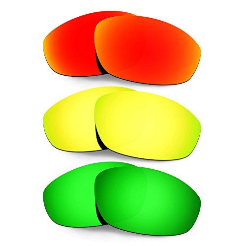 Lentilles de rechange pour Oakley Whisker en verre TAC polarisé rouge