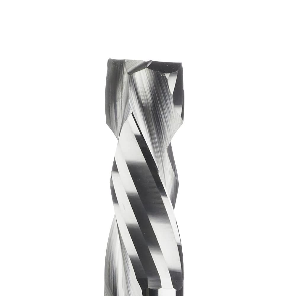 5pc Fresa for La Lavorazione del Legno Up Down Cut 2 Flauti Spirale in Metallo Duro Punta Router di CNC Compressione for Utensile for
