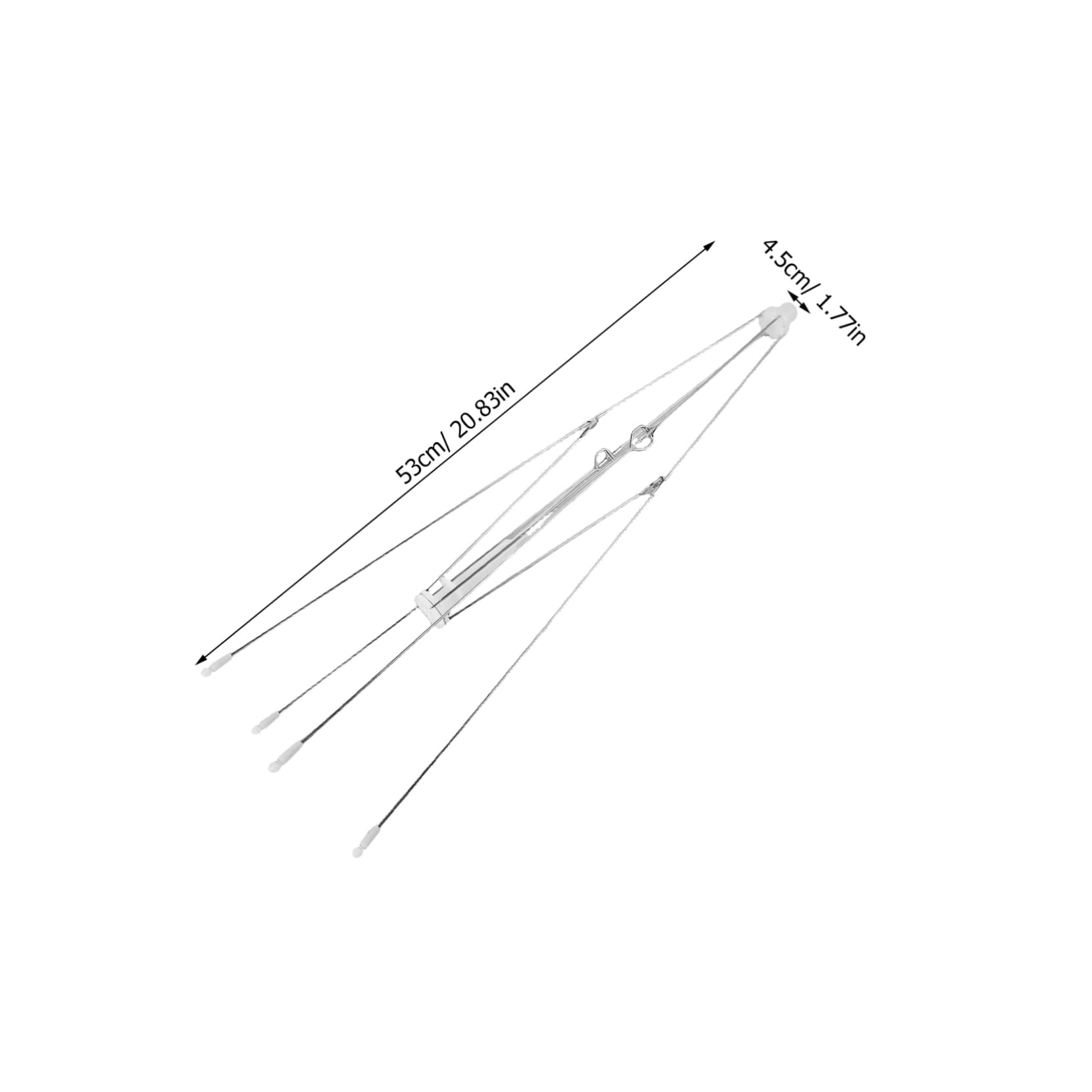 Healifty 4pcs Adjustable Metal Food Canopy Frame Collapsible Food Cover Umbrella for Kitchen Outdoor Use Versatile Protection for Dishes and Meals