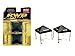 RWB (RAUH-Welt BEGRIFF) Canopy 2 Piece Set Black Limited Edition for 1/64 Scale Models by American Diorama AD-2418MJ