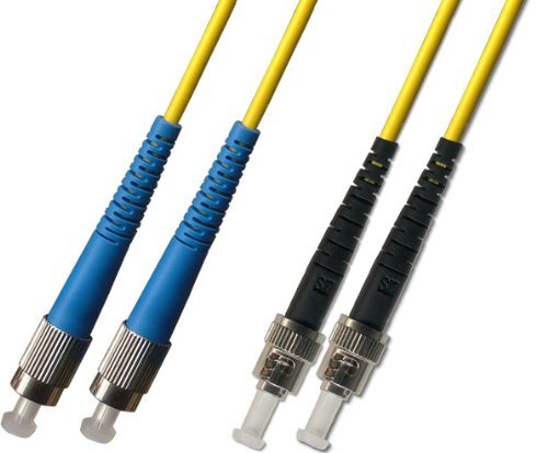 50M - Singlemode Duplex Fiber Optic Cable (9/125) - FC to ST