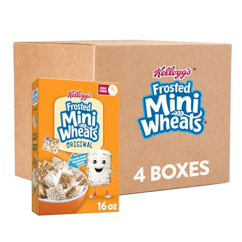Frosted Mini-Wheats 00041192104176 Kellogg'S Frosted Mini-Wheats Breakfast Cereal cover
