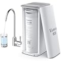 V1 Reverse Osmosis Water Filter System, 5 Stage Under Sink Reverse Osmosis Water Filter, 2:1 Pure to Drain, 600GPD Tankless RO Water Filtration System, Reduce TDS, NSF/ANSI 372 Listed