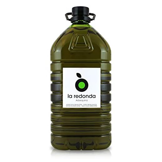 La Redonda - Aceite de Oliva Virgen Extra 100% Arbequina - 5l - Garrafa P.E.T. - Cosecha Temprana Exclusiva de nuestra Finca en Aragón - Extracción en Frío - Única Prensada – Almazara Propia